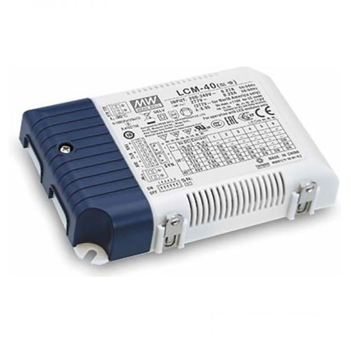 MW LCM-40KN | LED driver | constante stroom 350-1050mA | KNX dimbaar | 40W