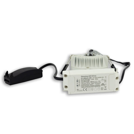 Downlight | rond Ø145mm | verblindingsarm | CRI90 | CCT 3000/3500/4000K | dimbaar | 18W