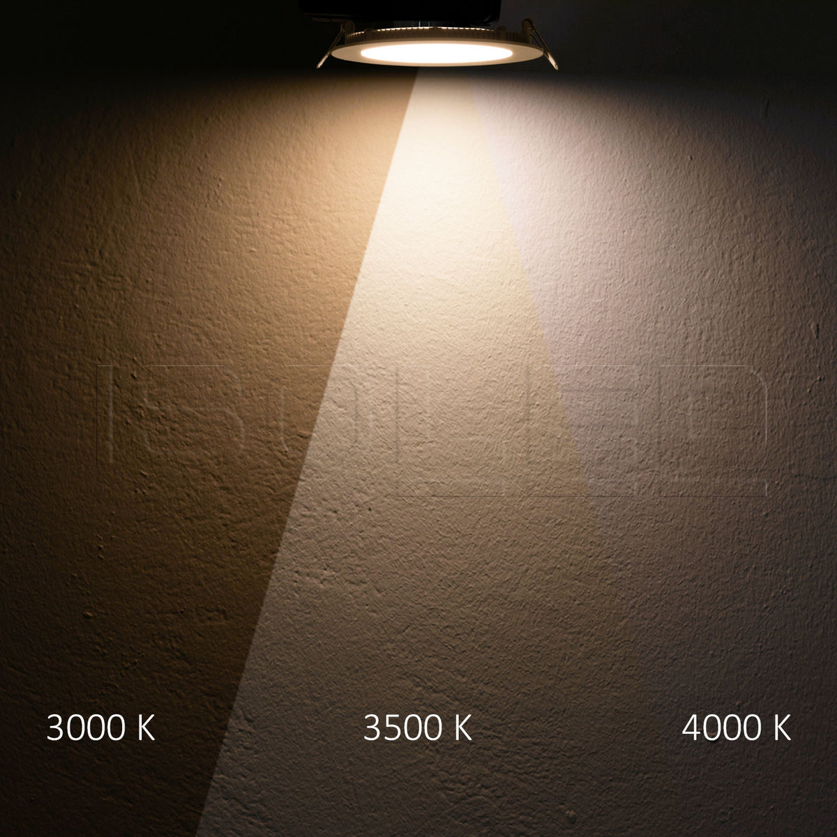 Downlight | rond Ø145mm | verblindingsarm | CRI90 | CCT 3000/3500/4000K | dimbaar | 18W