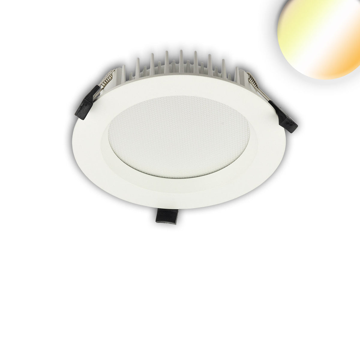 Downlight | rond Ø170mm | verblindingsarm | CRI90 | CCT 3000/3500/4000K | dimbaar | 25W