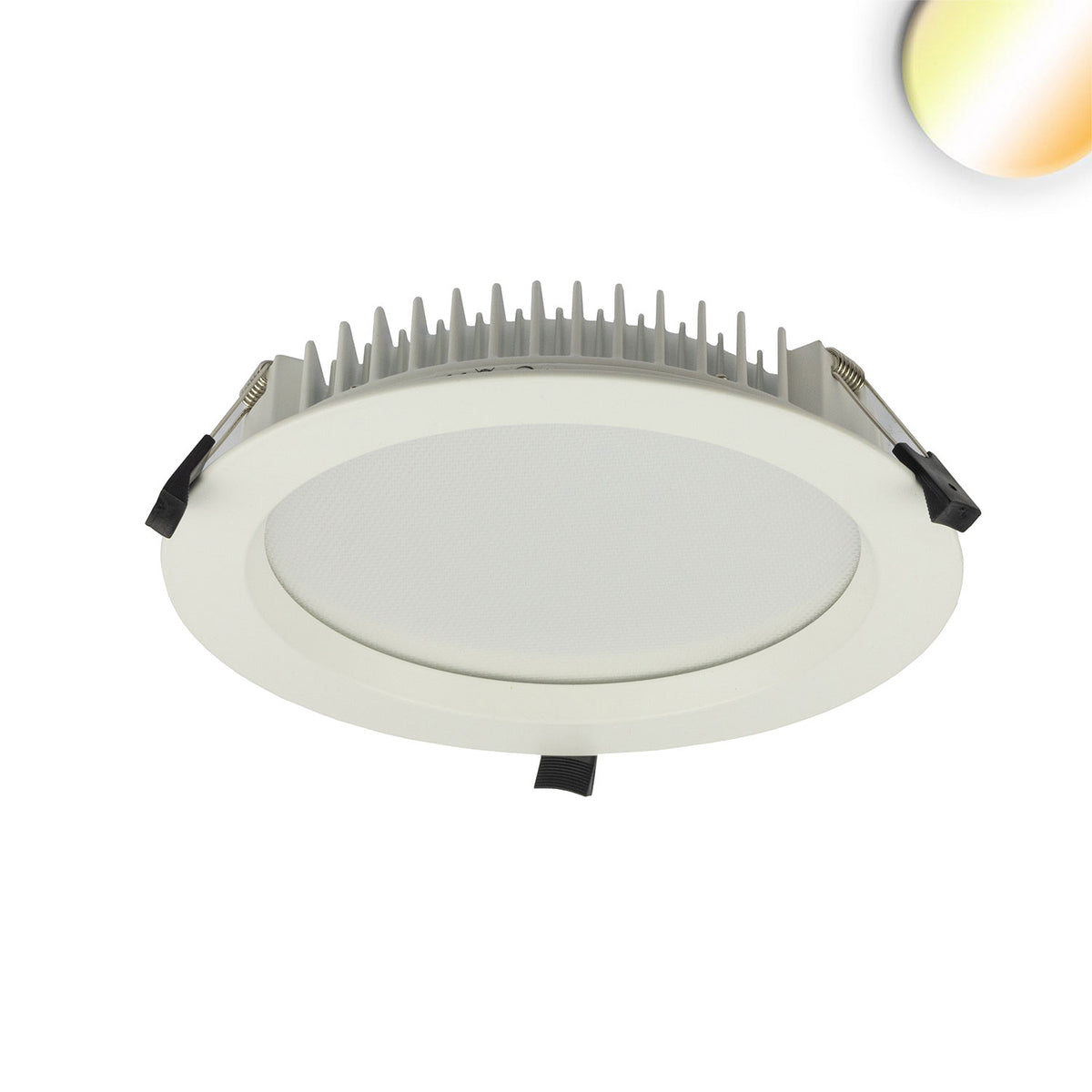 Downlight | verblindingsarm | rond | Ø228mm | CRI90 | 3000/3500/4000K | dimbaar | 35W