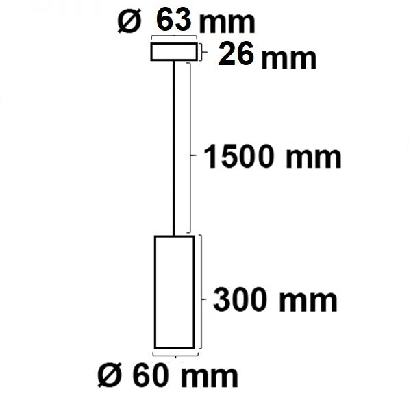 300 GU10 | Hanglamp | rond | exclusief lichtbron