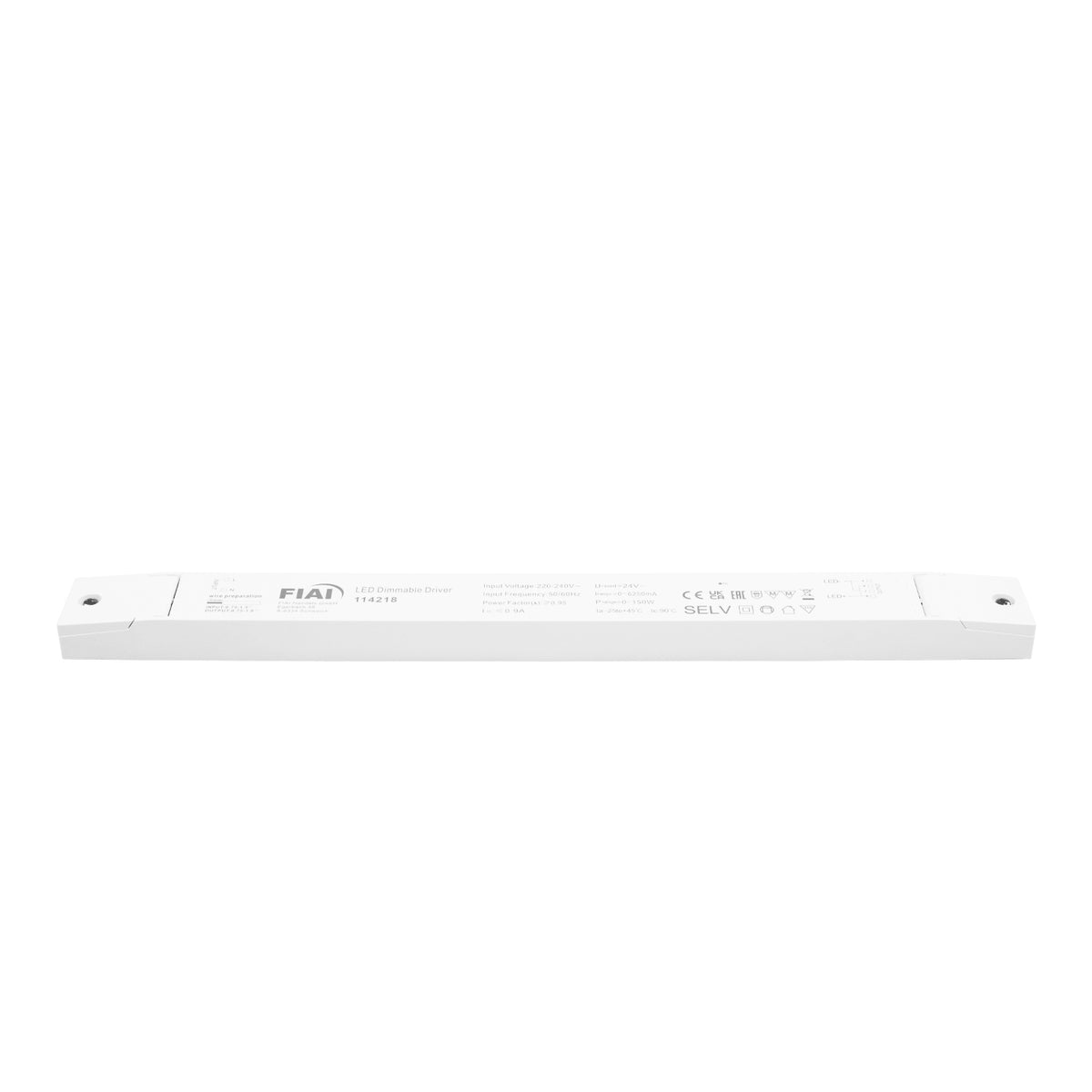 LED driver | 24V | 0-150W | armatuurvoeding | plat