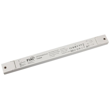 LED driver | 24V | 0-100W | PWM | 1-10V dimbaar | SELV | plat | smal