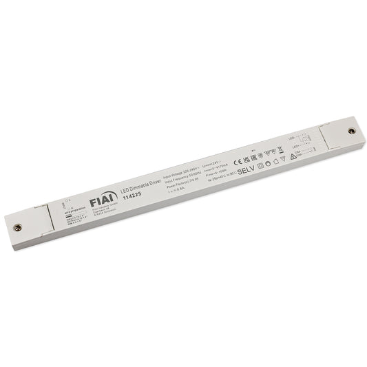 LED driver | 24V | 0-100W | PWM | 1-10V dimbaar | SELV | plat | smal