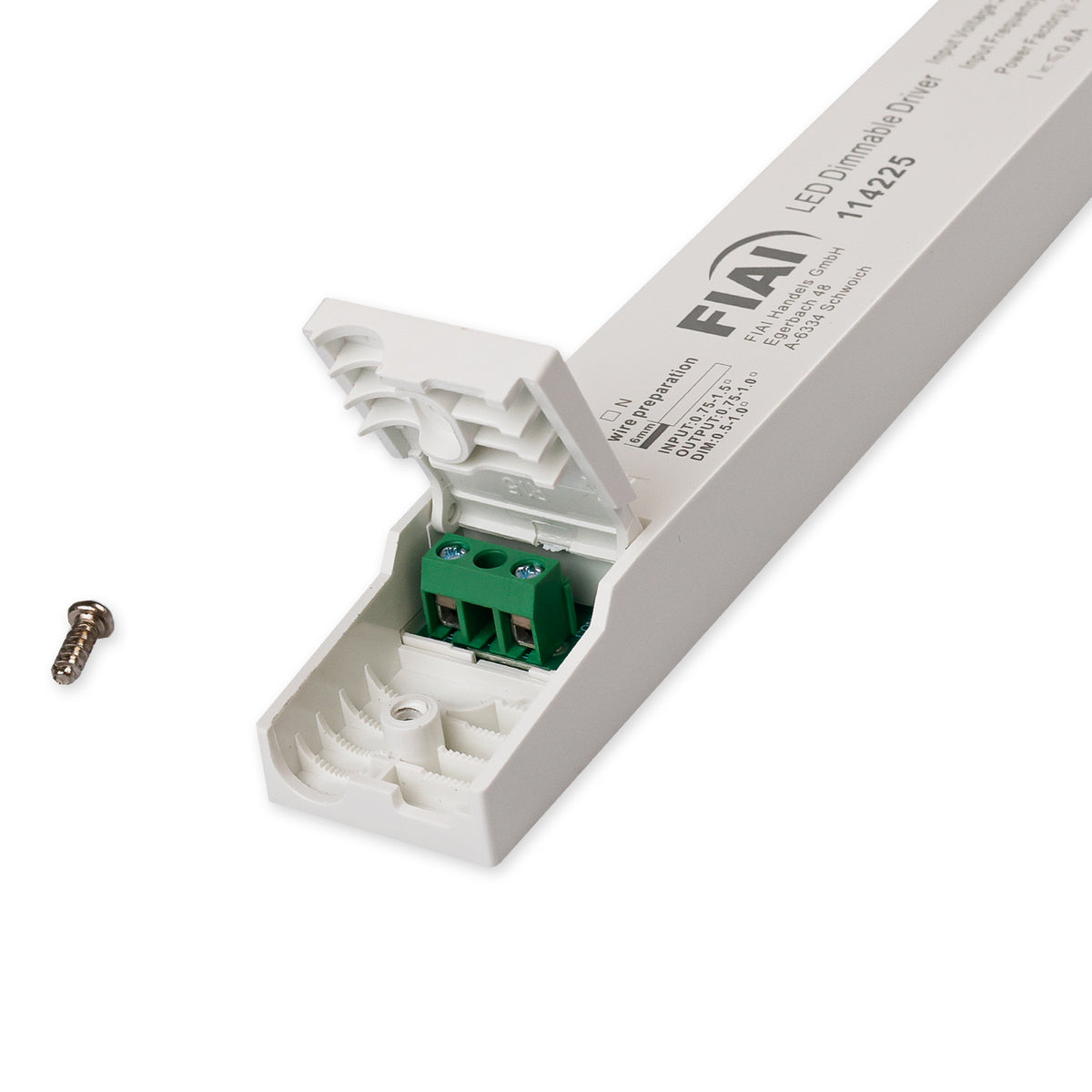 LED driver | 24V | 0-100W | PWM | 1-10V dimbaar | SELV | plat | smal
