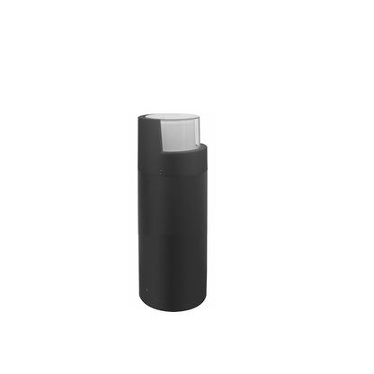 Poller-6 | Paalarmatuur | zandzwart | 6W | warm wit | IP54