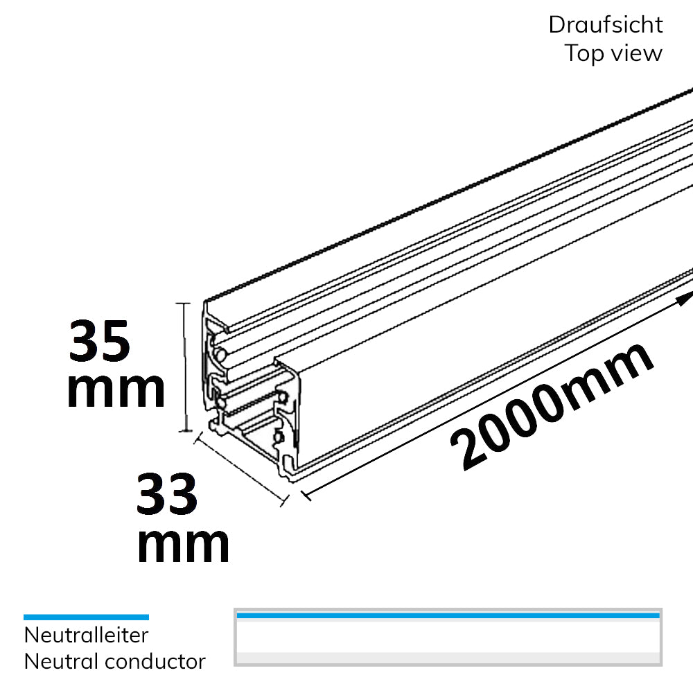 3-PH S1 | Rail | 3-fase opbouw
