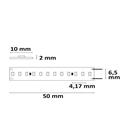 Linear 48V CRI940 | LED-strip | 30m | 4000K | 8W/m | 240 LED/m | 48V | IP20