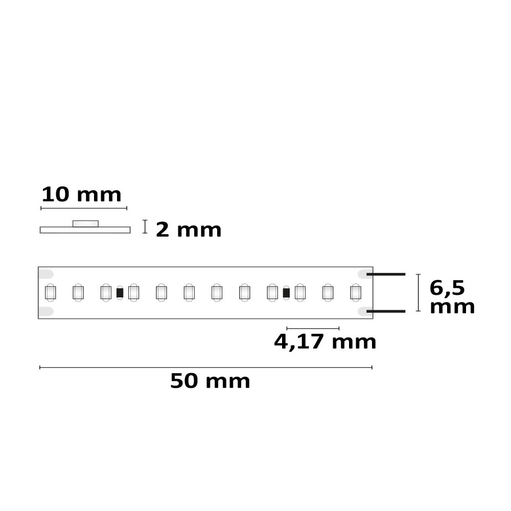 Linear 48V CRI940 | LED-strip | 5m | 4000K | 240 LED/m | 48V | IP20
