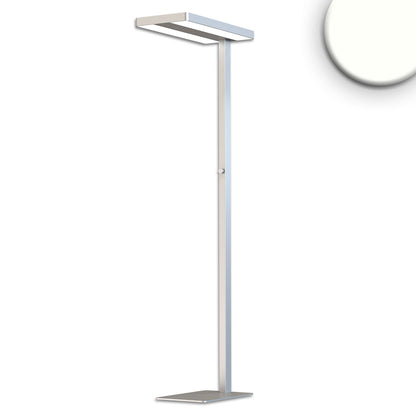 Office Pro | Vloerlamp | Up&Down | 40W+40W | UGR<19 | neutraal wit | sensor | zilver