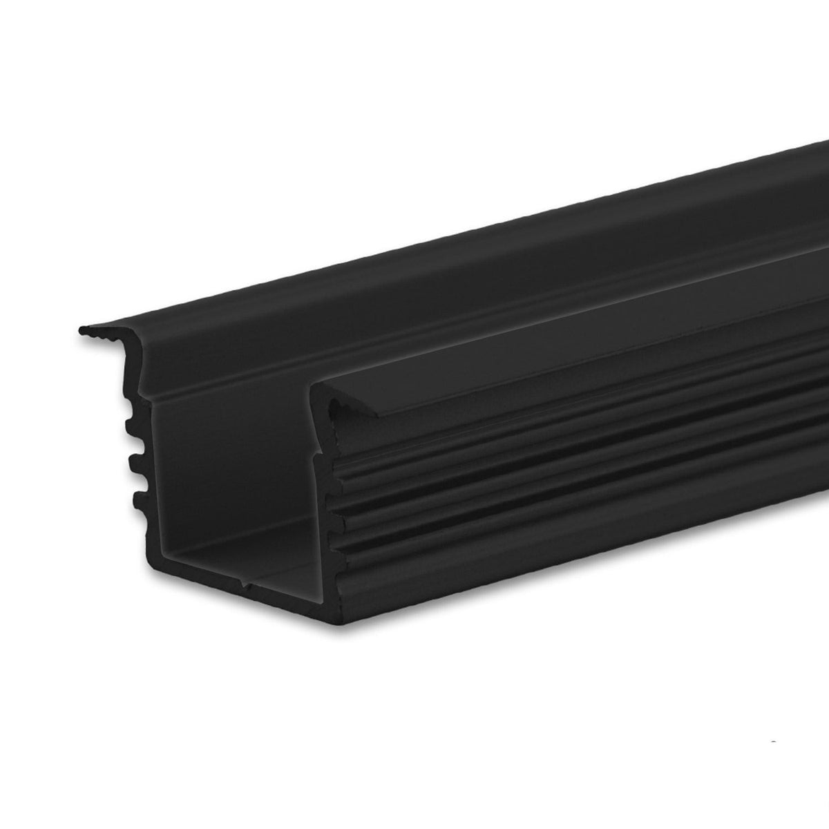 DIVE12 | Aluminium profiel | inbouw | zwart | 200cm