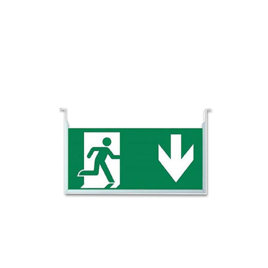 UNI4 | Noodverlichting | Verticaal bord voor vluchtwegarmatuur