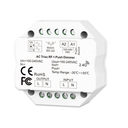 Sys-Pro | Dimmer | universeel | push/radio mesh | 230V | 360VA