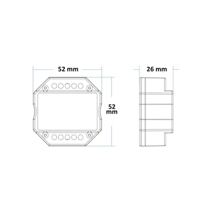 Sys-Pro | Controller | schakelaar aan/uit | push/radio mesh | 100-240V | 720W