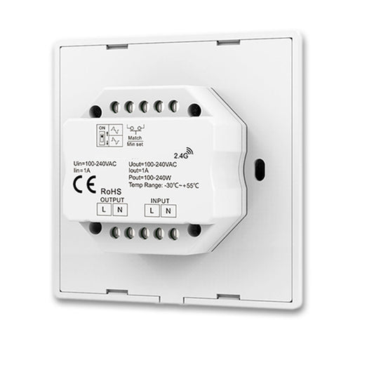 Sys-Pro | Dimmer | 1 zone | inbouw draaiknop/radio | 230V | 360VA