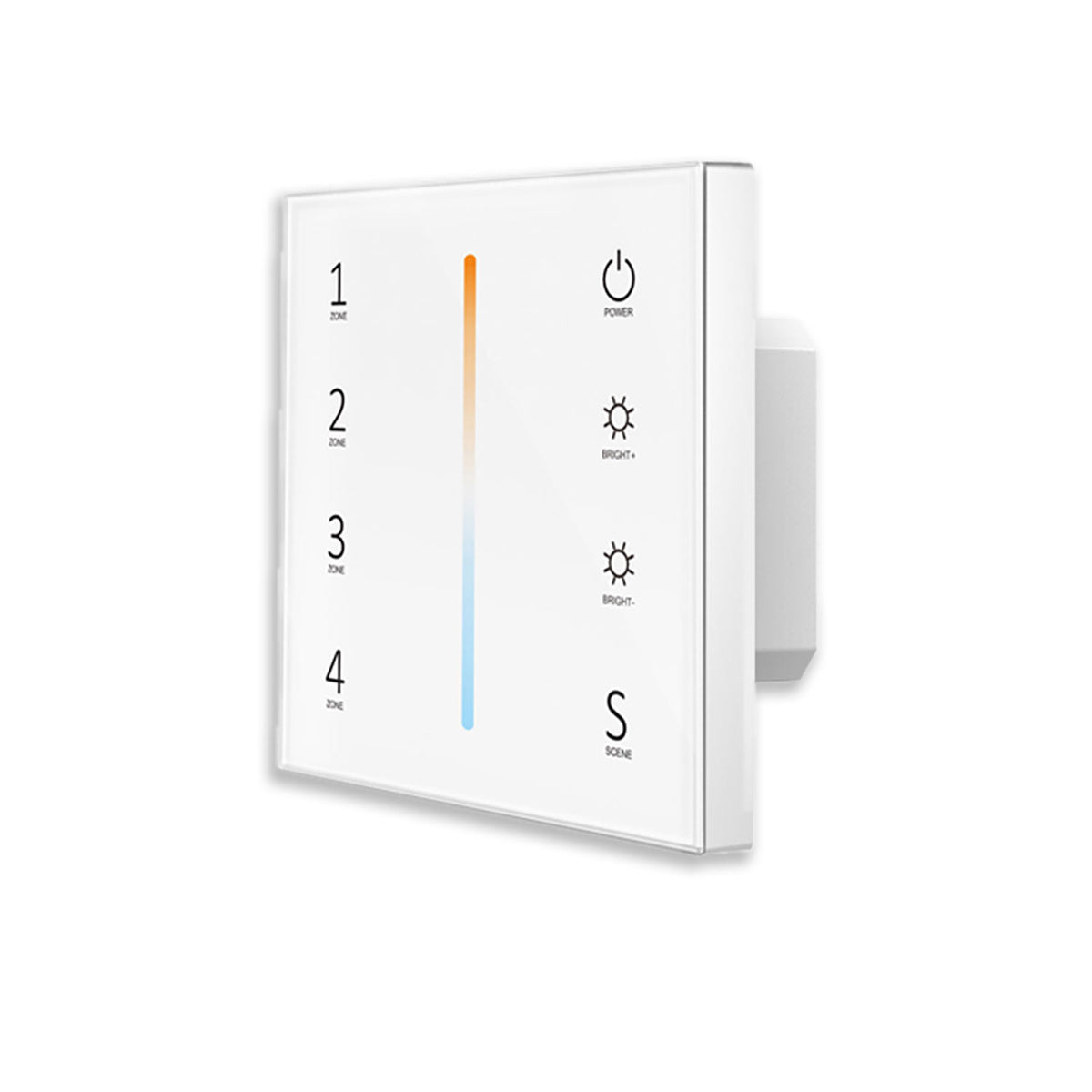 Sys-Pro | Afstandsbediening | dynamic white | 4 zones | inbouw touch | DMX | 230V