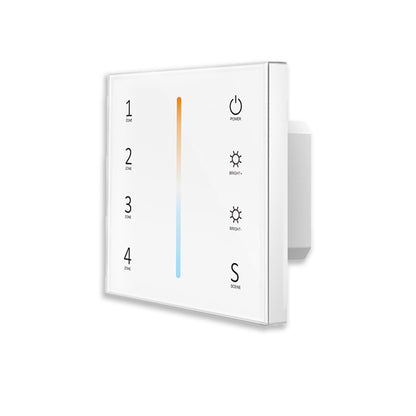 Sys-Pro | Afstandsbediening | dynamic white | 4 zones | inbouw touch | DMX | 230V
