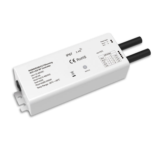Sys-Pro | Dimmer | radio mesh PWM | 1-4 kanalen | 12-48V | 4x5A | IP67