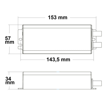 Sys-Pro | Dimmer | radio mesh PWM | 1-4 kanalen | 12-48V | 4x5A | IP67