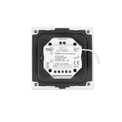 Sys-Pro | Controller | inbouw touch | 4 zones | 4x 0-10V uitgang | 100-240V | wit