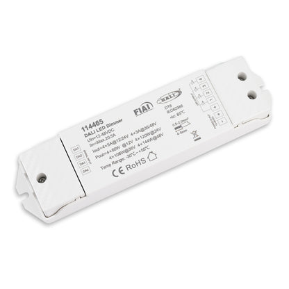 Dimmer | DALI DT6 | 4 adressen | PWM | 4 kanalen | 12-48V