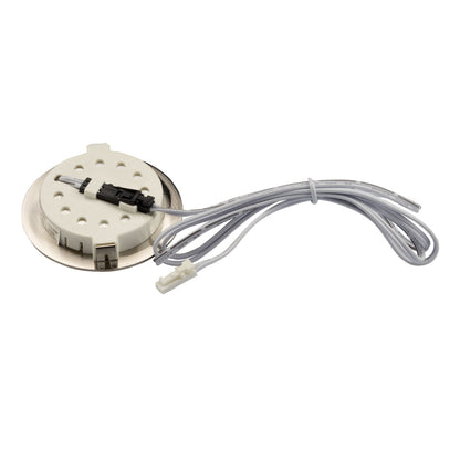MiniAMP | Meubelinbouwspot | 3000K | 2W | 12V | dimbaar | zilver