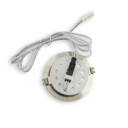 MiniAMP | Meubelinbouwspot | 3000K | 2W | 24V | dimbaar | zilver