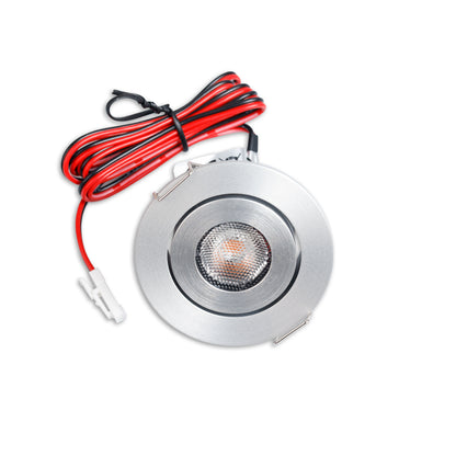 MiniAMP | Inbouwspot | 3000K | 3W | 24V | dimbaar | geborsteld aluminium