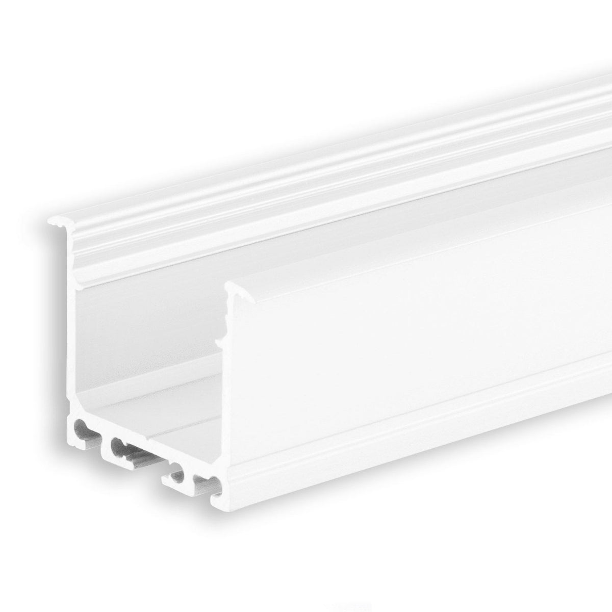 DIVE20 | Aluminium profiel | inbouw | wit RAL9010 | 200cm