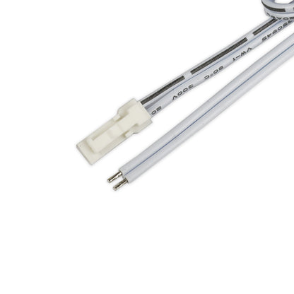 MiniAMP | Connector | male | 2-polig | max. 3A | wit