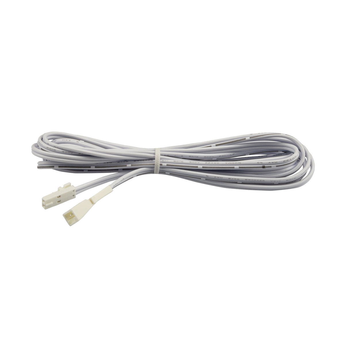 MiniAMP | Kabel | Verlengkabel male-female | 2-polig | max. 3A | wit