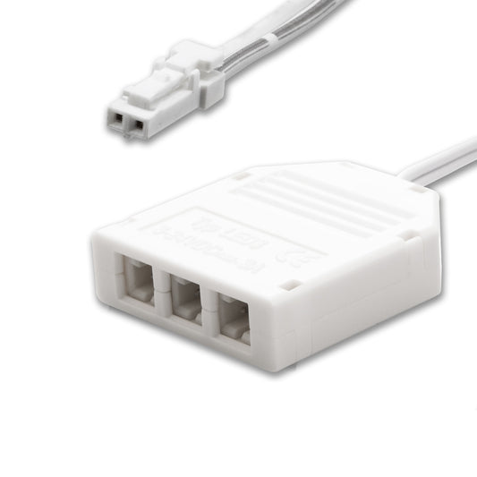 MiniAMP | Connector | 3-voudige verdeler | 2-polig | max. 3,5A | 30cm