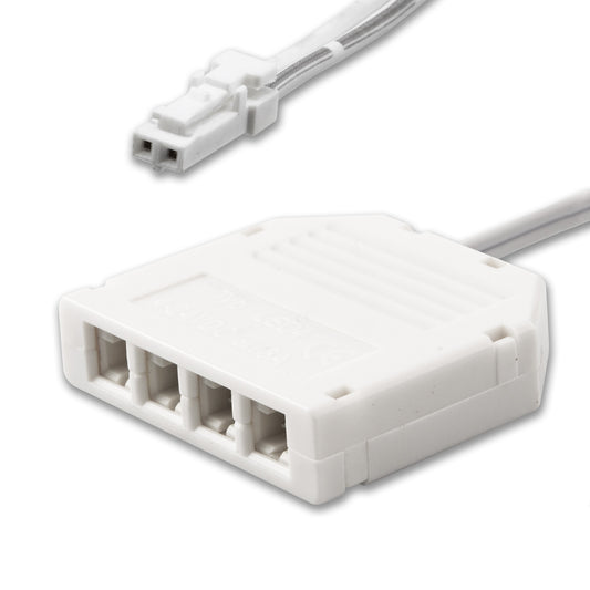 MiniAMP | Connector | 4-voudige verdeler | 2-polig | max. 3,5A | 30cm