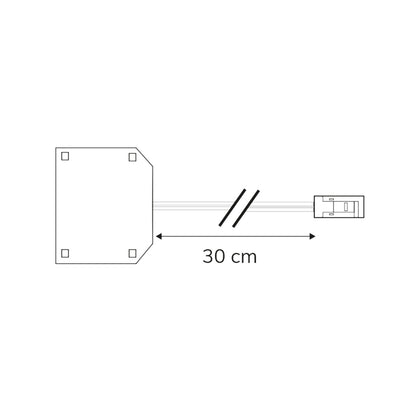 MiniAMP | Connector | 4-voudige verdeler | 2-polig | max. 3,5A | 30cm
