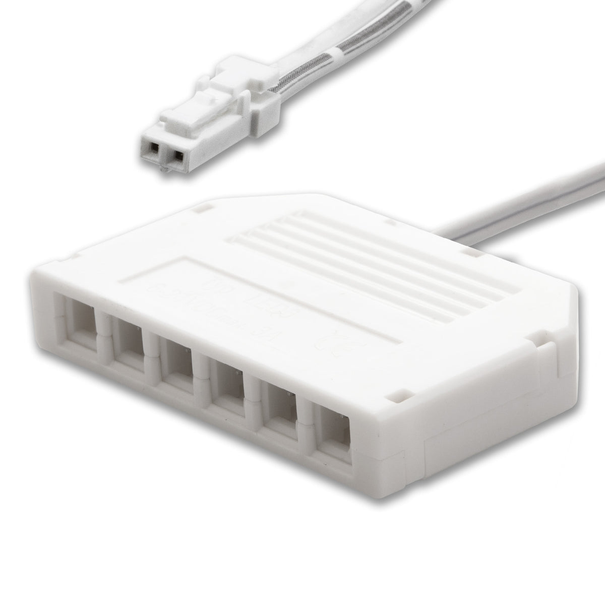 MiniAMP | Connector | 6-voudige verdeler | 2-polig | max. 3,5A | 30cm
