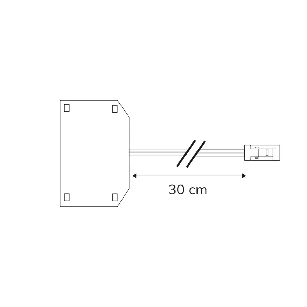 MiniAMP | Connector | 6-voudige verdeler | 2-polig | max. 3,5A | 30cm