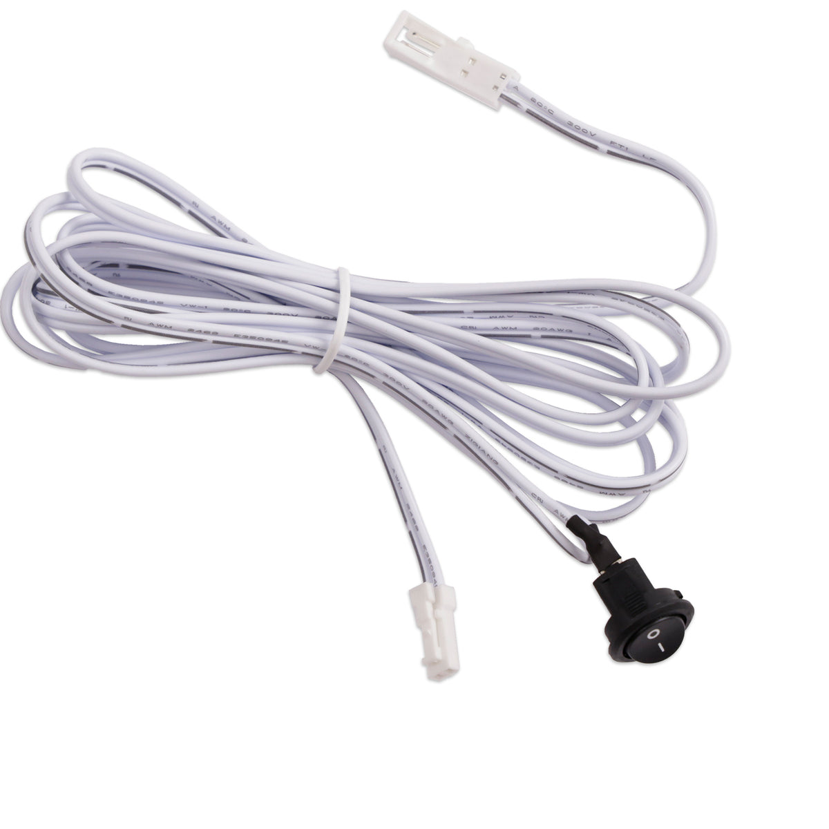 MiniAMP | Installatiemateriaal | Inbouwschakelaar aan/uit | 2-polig | max. 5A | zwart