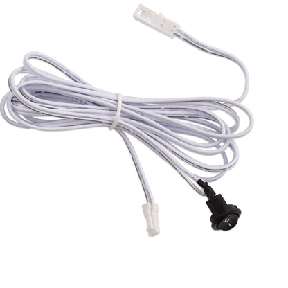 MiniAMP | Installatiemateriaal | Inbouwschakelaar aan/uit | 2-polig | max. 5A | zwart