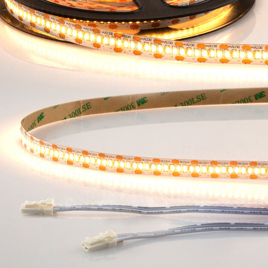 MiniAMP CRI930 | LED-strip | 120cm | 3000K | 12W/m | 12V | IP20 | kabel beidzijdig + maleAMP