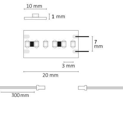 MiniAMP CRI940 | LED-strip | 4000K | 6W/m | 24V | IP20
