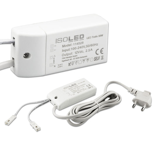 MiniAMP | LED driver | 12V | 0-30W | 200cm kabel | 2 female aansluitingen