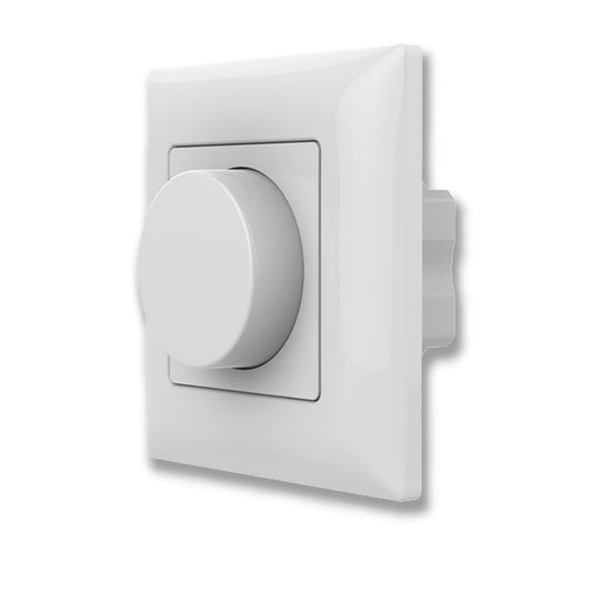 Sys-Pro | Dimmer | inbouw draaiknop radio | 1 zone | 0/1-10V uitgang | relais 4A | 85-265V