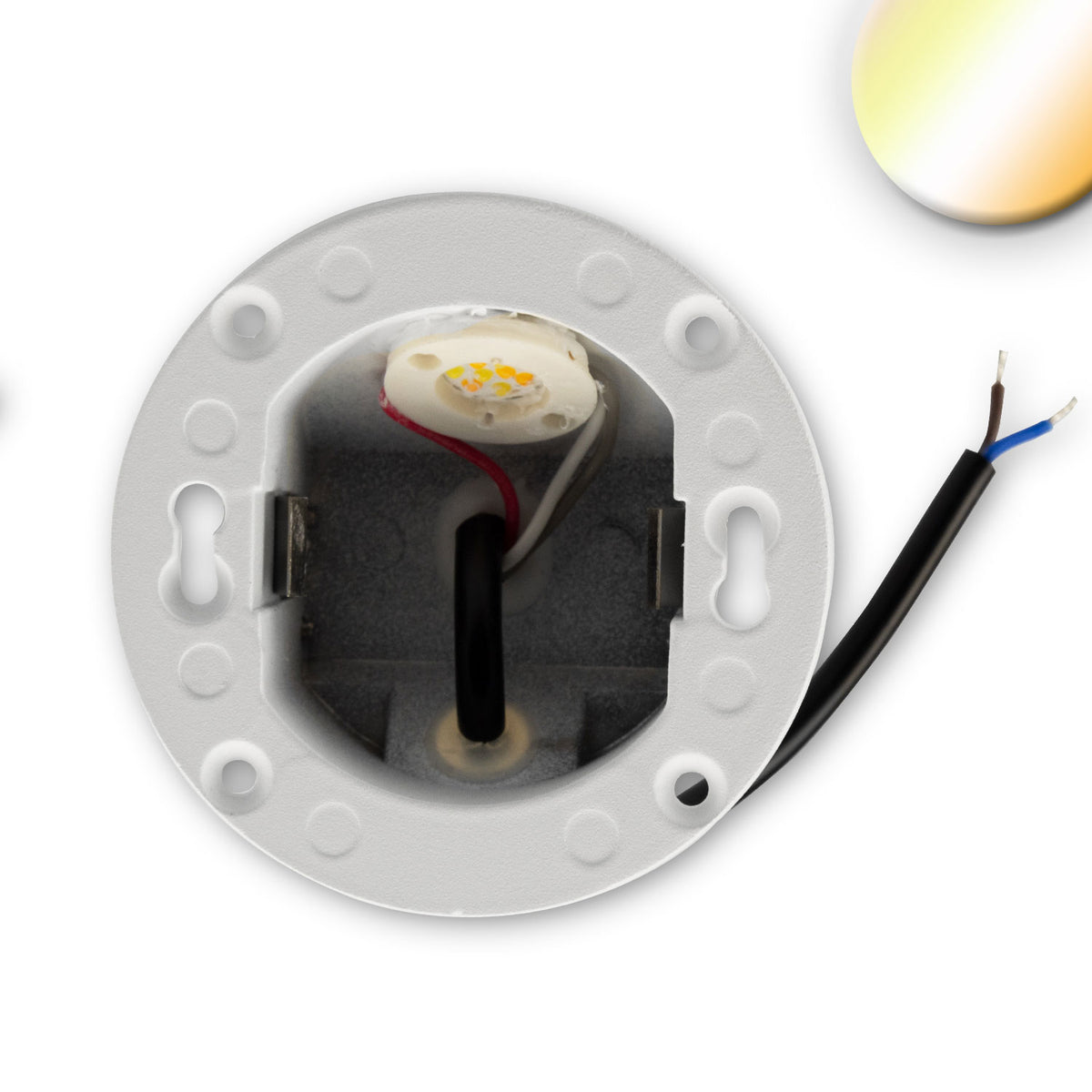 Sys-Wall68 | Wandlamp | inbouw | ColorSwitch 3000K/4000K/6000K | 3W | 230V | IP44