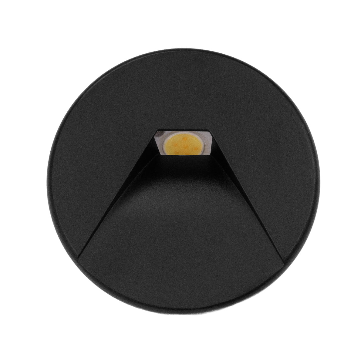 Sys-Wall68 | Afdekplaat | rond 2 | zwart