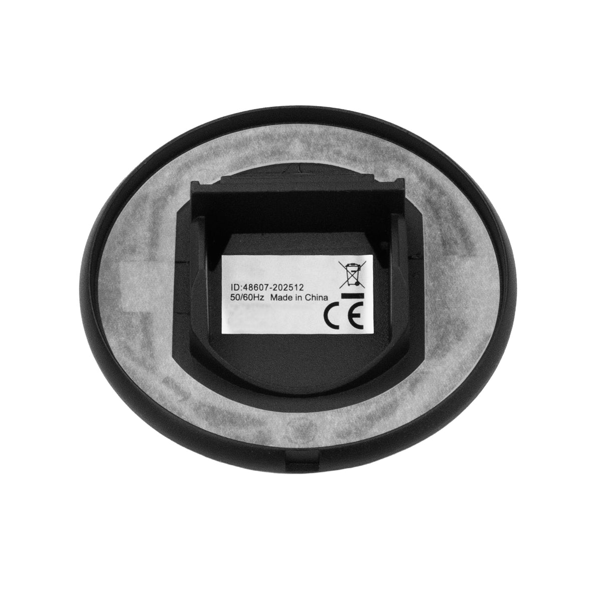 Sys-Wall68 | Afdekplaat | rond 2 | zwart