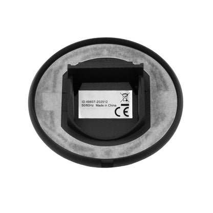 Sys-Wall68 | Afdekplaat | rond 2 | zwart