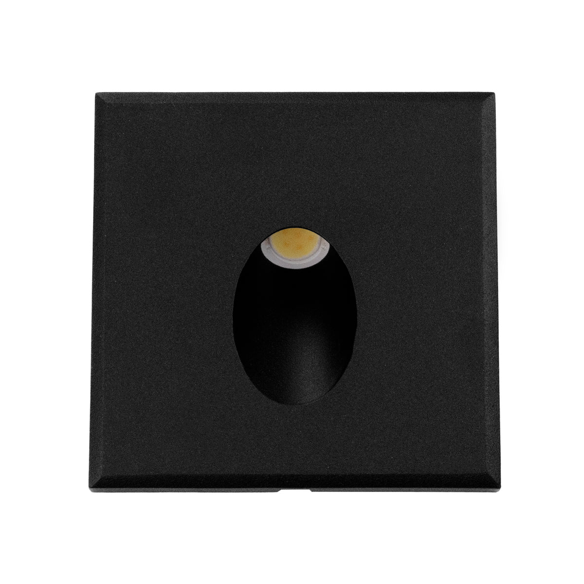 Sys-Wall68 | Afdekplaat | vierkant 1 | zwart