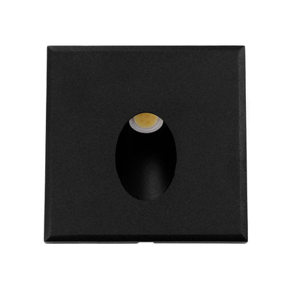 Sys-Wall68 | Afdekplaat | vierkant 1 | zwart