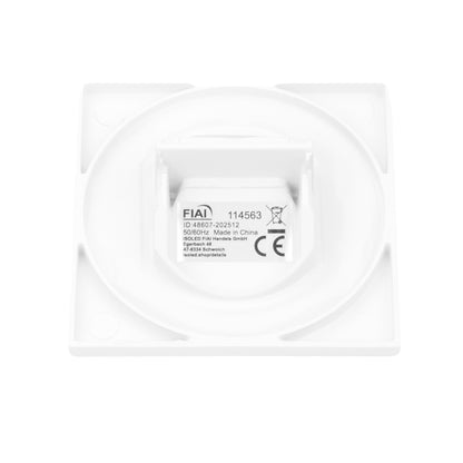 Sys-Wall68 | Afdekplaat | vierkant 2 | wit